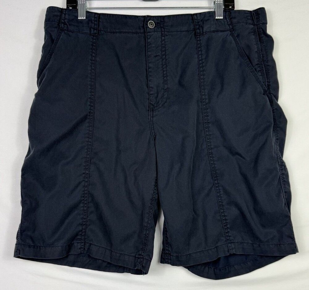 Tommy Bahama Relax Cargo Shorts Mens 36 Navy Blue‎ Casual Island